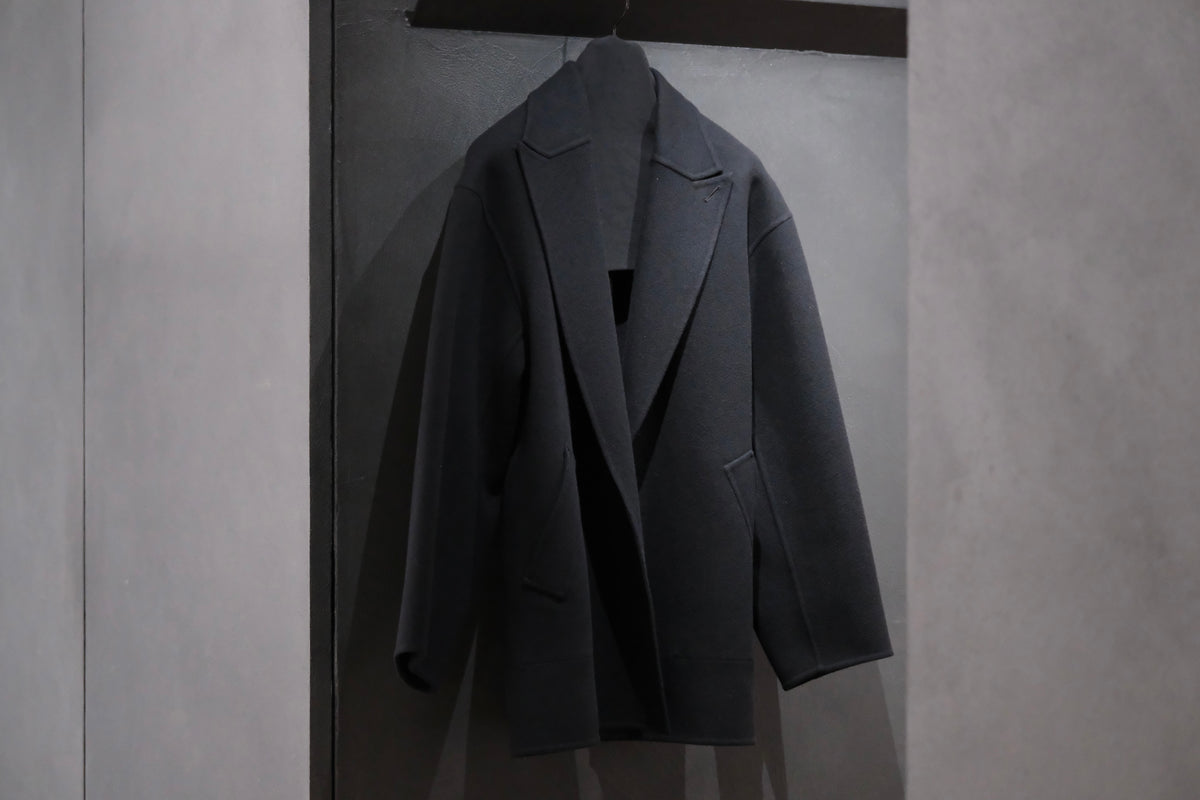 POSTELEGANT/ WOOL REVER SHORT COAT