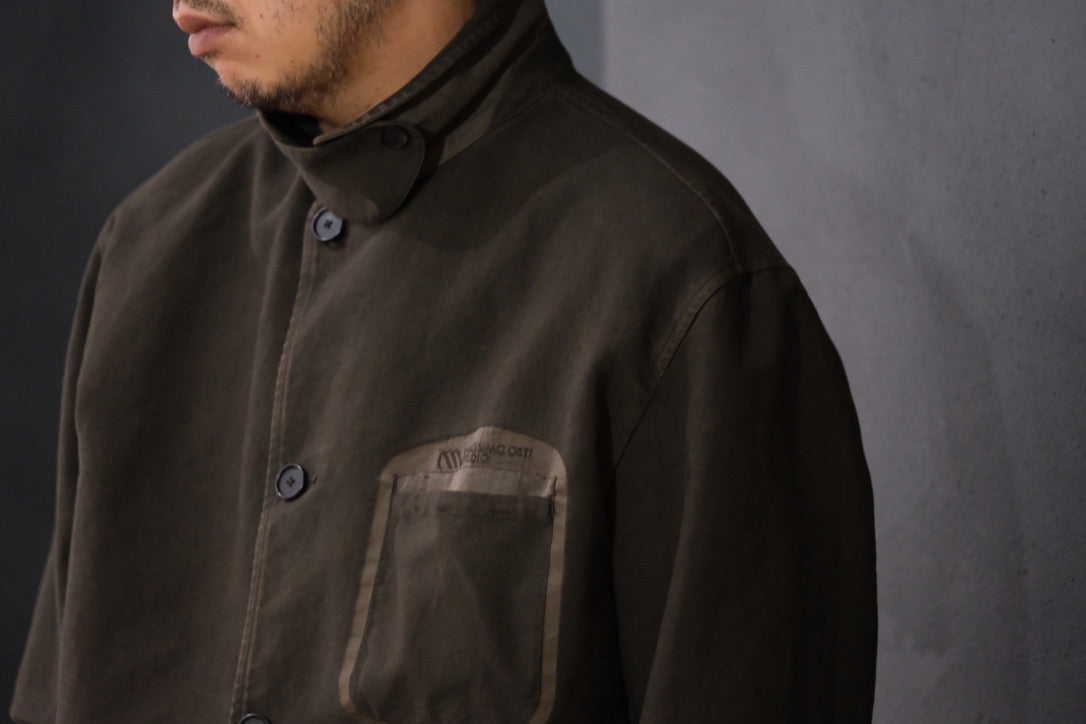 Massimo osti studio / BUTTON BLAZER / BL BL IN TRAMA 3D