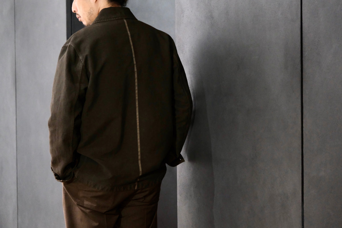 Massimo osti studio / BUTTON BLAZER / BL BL IN TRAMA 3D