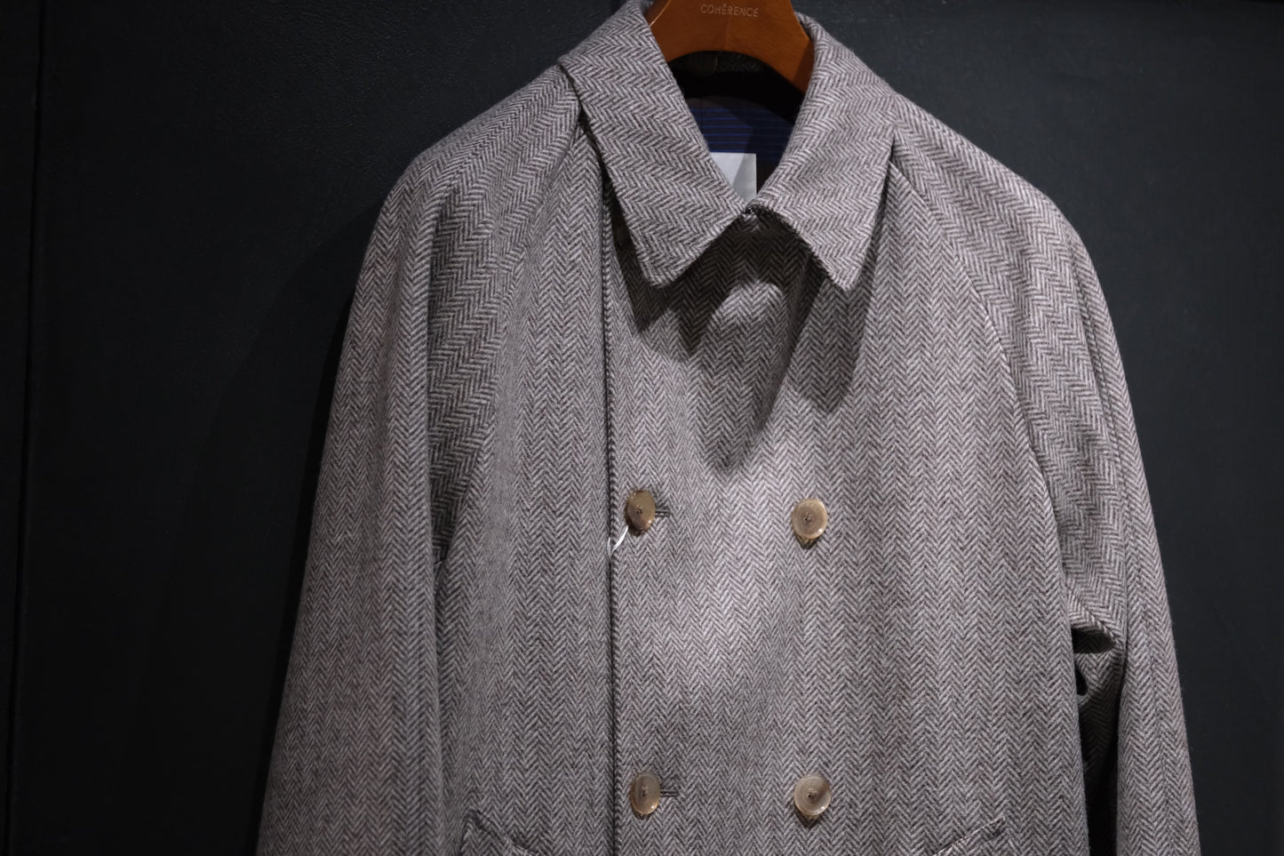 2026AW受注商品/COHERENCE/FOUFOU Ⅱ/CHEVRON TWEED JERSEY