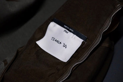 Massimo osti studio / ZIP HARRINGTON / OW MEDIUM JK IN TRM 3D