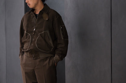 Massimo osti studio / ZIP HARRINGTON / OW MEDIUM JK IN TRM 3D