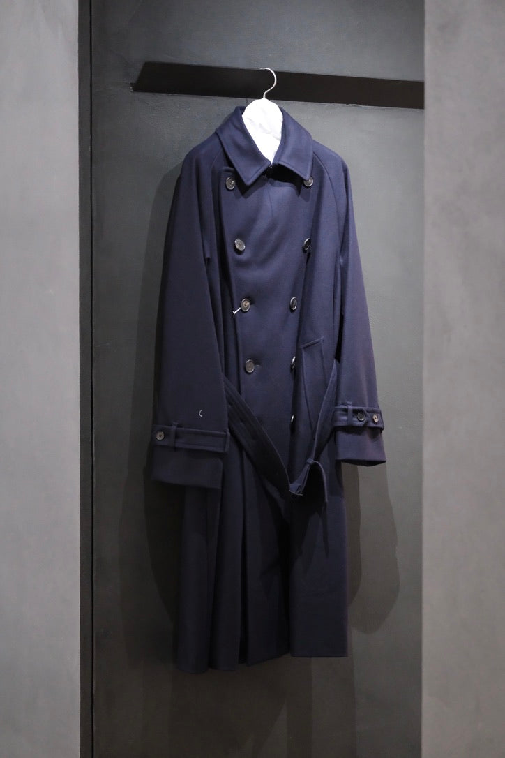 COHÉRENCE/ALⅢ/MELTON JERSEY / D.BLUE