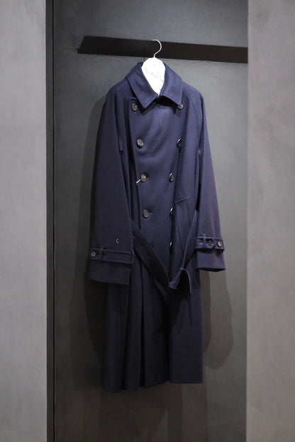COHÉRENCE/ALⅢ/MELTON JERSEY / D.BLUE