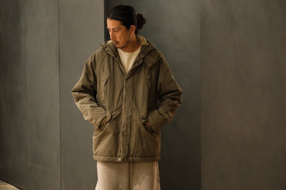 Massimo osti studio / CO/NY JACKET / OW MEDIUM JK IN GABARDINE / WALNUT