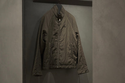 Massimo osti studio / TECH WO BOMBER / OW SHORT JACKET IN LANA TECNICA / TURKISH COFFEE