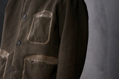 Massimo osti studio / BUTTON BLAZER / BL BL IN TRAMA 3D