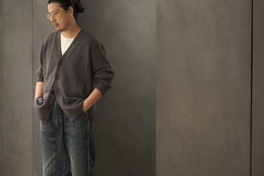 HEUGN/KNITWEAR005/Clark Cashmere knit MIX