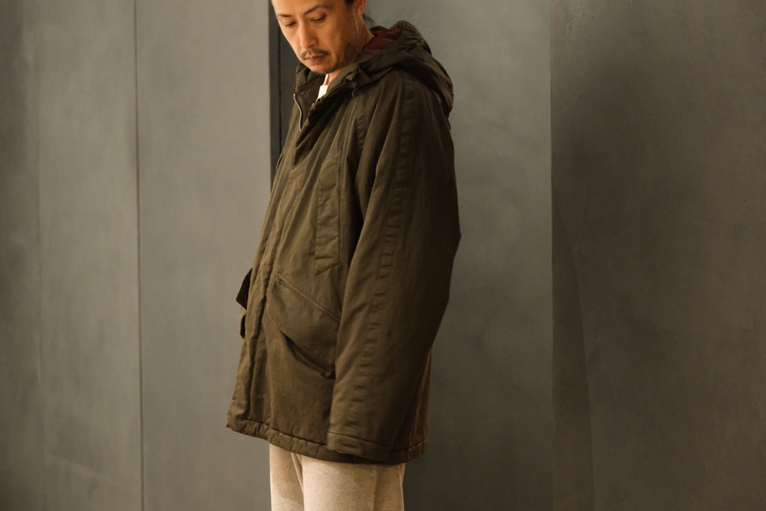 Massimo osti studio / CO/NY JACKET / OW MEDIUM JK IN GABARDINE / TURKISH COFFEE