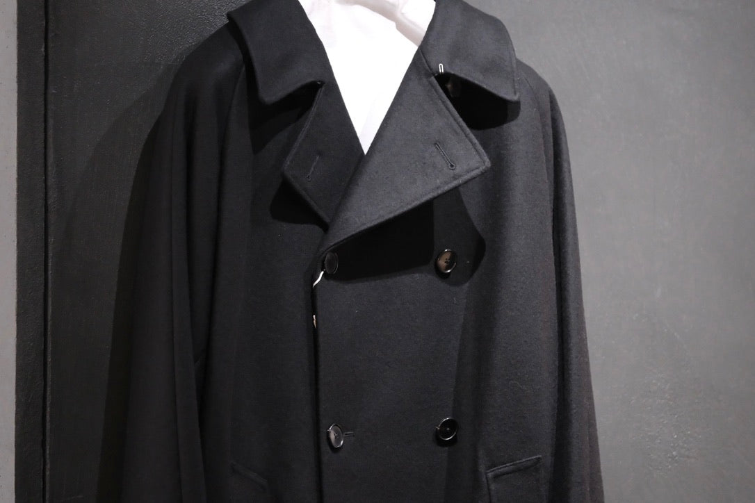 COHÉRENCE / Mod.FOUFOU Ⅱ/MELTON JERSEY / BLACK