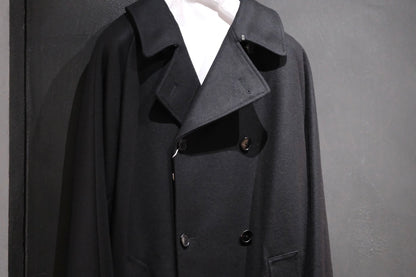 COHÉRENCE / Mod.FOUFOU Ⅱ/MELTON JERSEY / BLACK