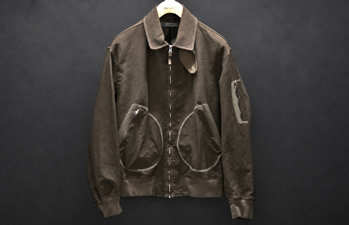 Massimo osti studio / ZIP HARRINGTON / OW MEDIUM JK IN TRM 3D