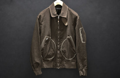 Massimo osti studio / ZIP HARRINGTON / OW MEDIUM JK IN TRM 3D