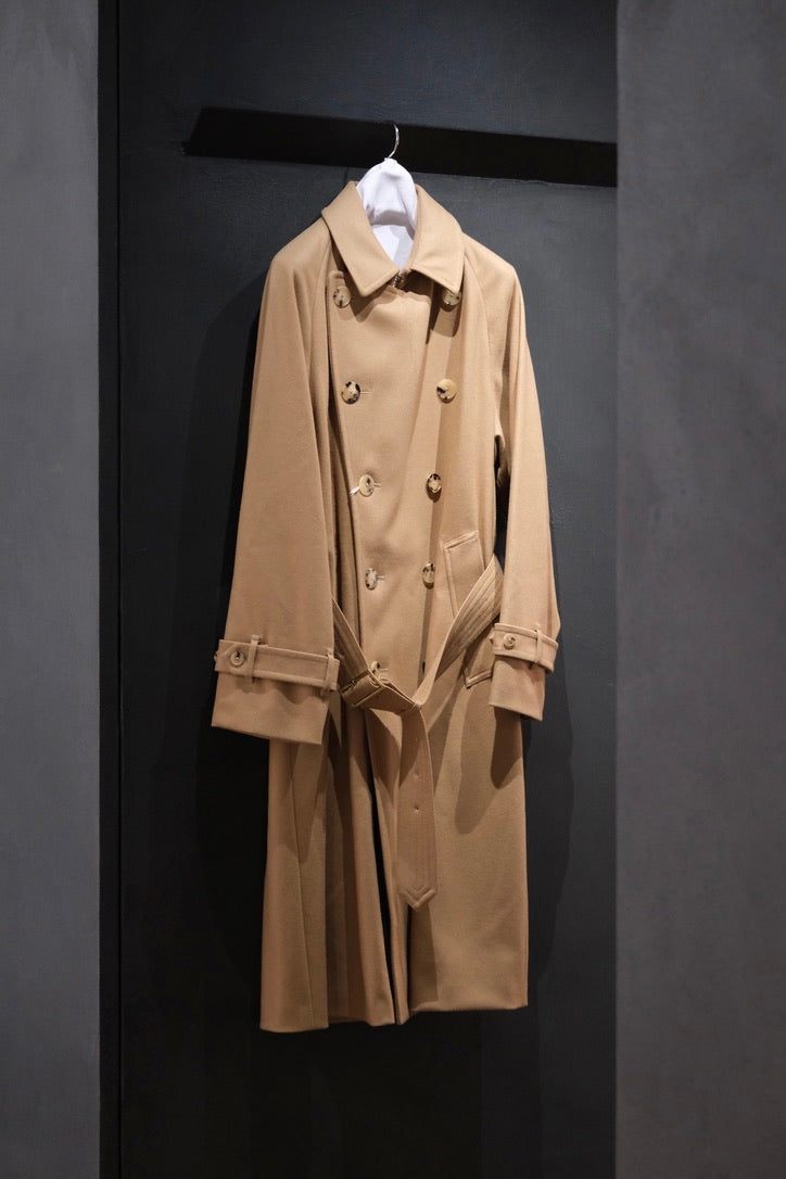 COHÉRENCE/ALⅢ/MELTON JERSEY / CAMEL