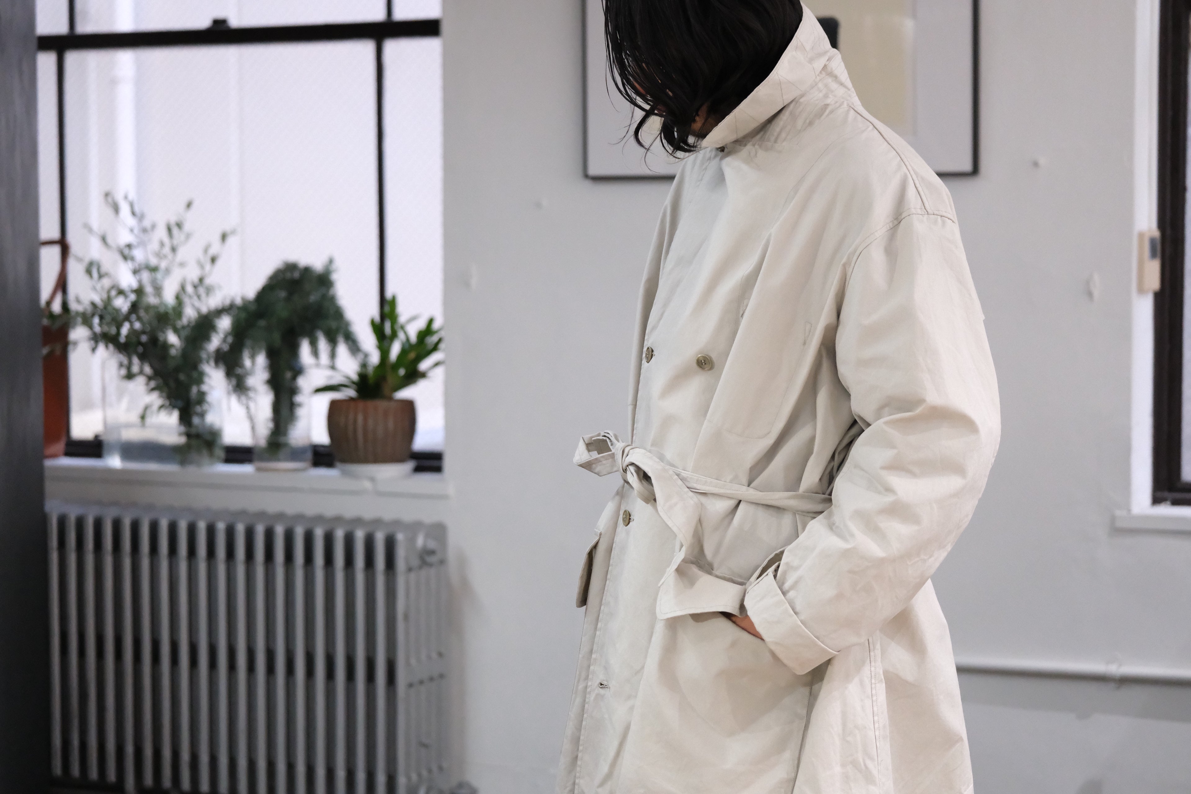 Chez Vidalenc / T MAC UNLINED / WAX COTTON / CLAY – Lister