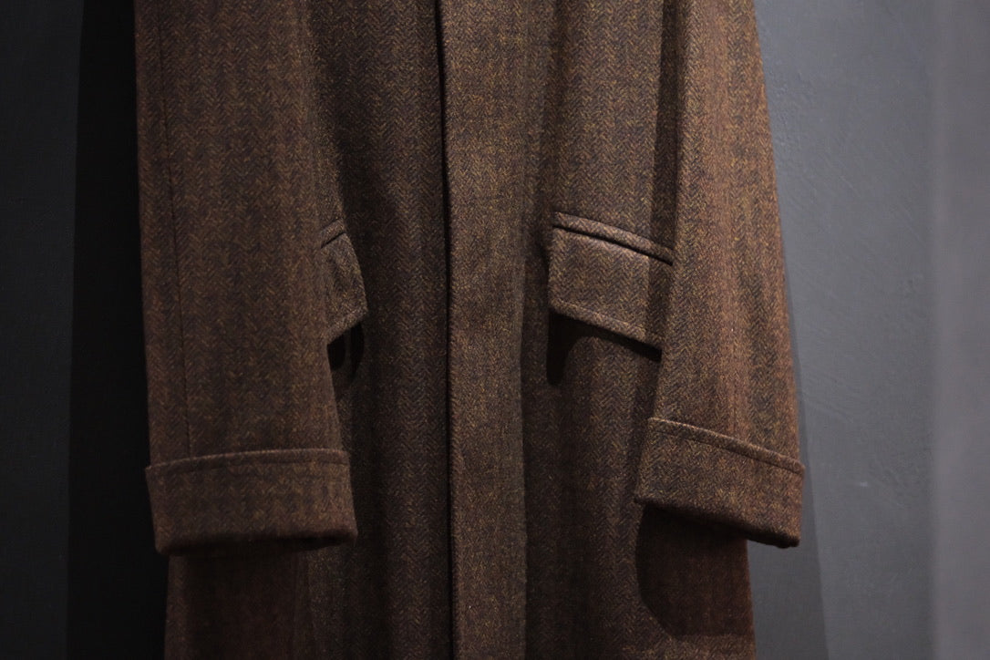COHÉRENCE/Mod.CORB/CHEVRON TWEED JERSEY / BROWN