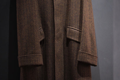 COHÉRENCE/Mod.CORB/CHEVRON TWEED JERSEY / BROWN