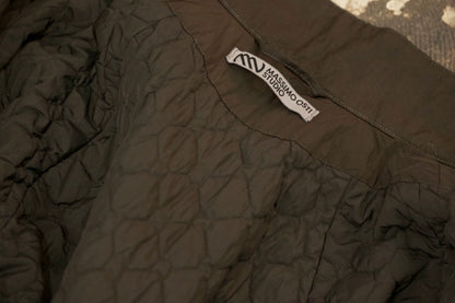 Massimo osti studio / TECH WO BOMBER / OW SHORT JACKET IN LANA TECNICA / TURKISH COFFEE