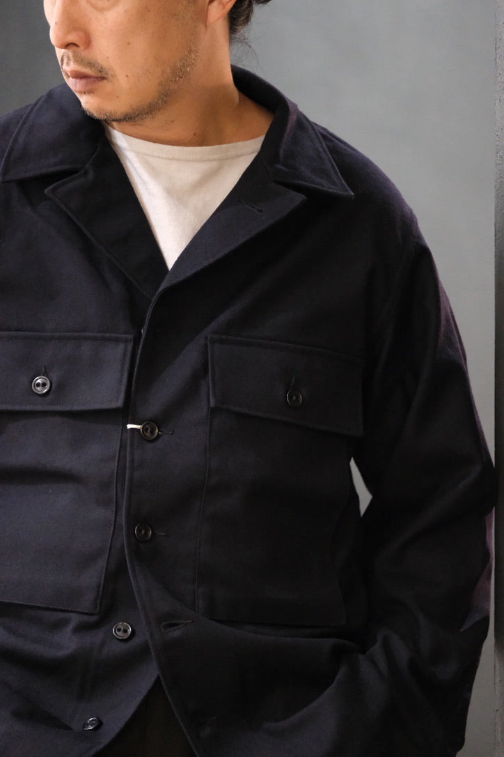 Coherence / VERNON-D /Rover Wool Twill/NAVY