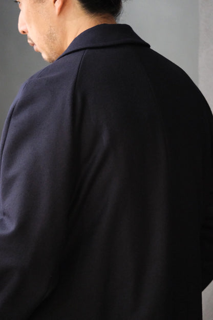COHÉRENCE/Mod.CORB/MELTON JERSEY / D.BLUE