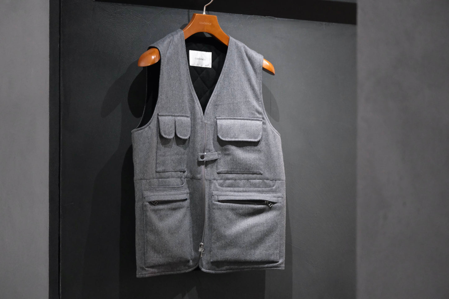 2026AW受注商品/COHERENCE/CICI Ⅱ/DOLMÁNY SATIN/GREY