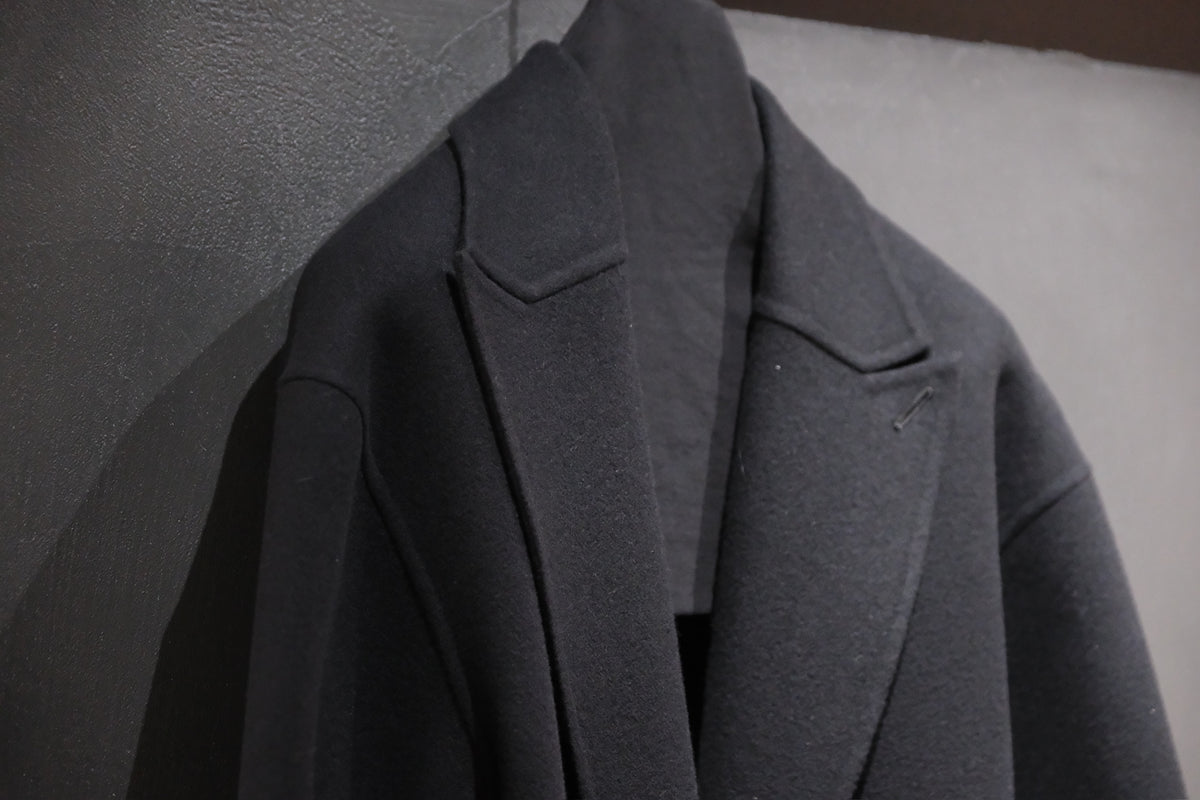 POSTELEGANT/ WOOL REVER SHORT COAT
