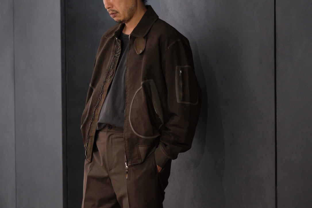 Massimo osti studio / ZIP HARRINGTON / OW MEDIUM JK IN TRM 3D