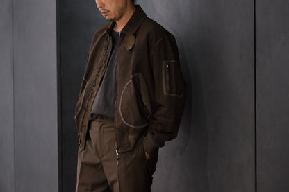 Massimo osti studio / ZIP HARRINGTON / OW MEDIUM JK IN TRM 3D