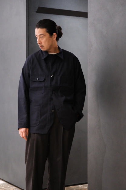 COHERENCE/JACKSON/ROVER WOOL TWILL/NAVY