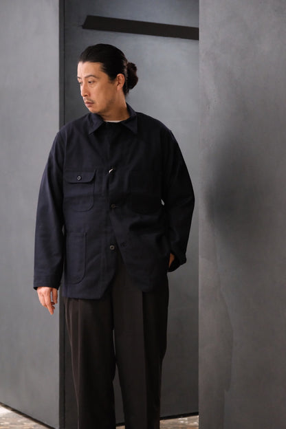 COHERENCE/JACKSON/ROVER WOOL TWILL/NAVY