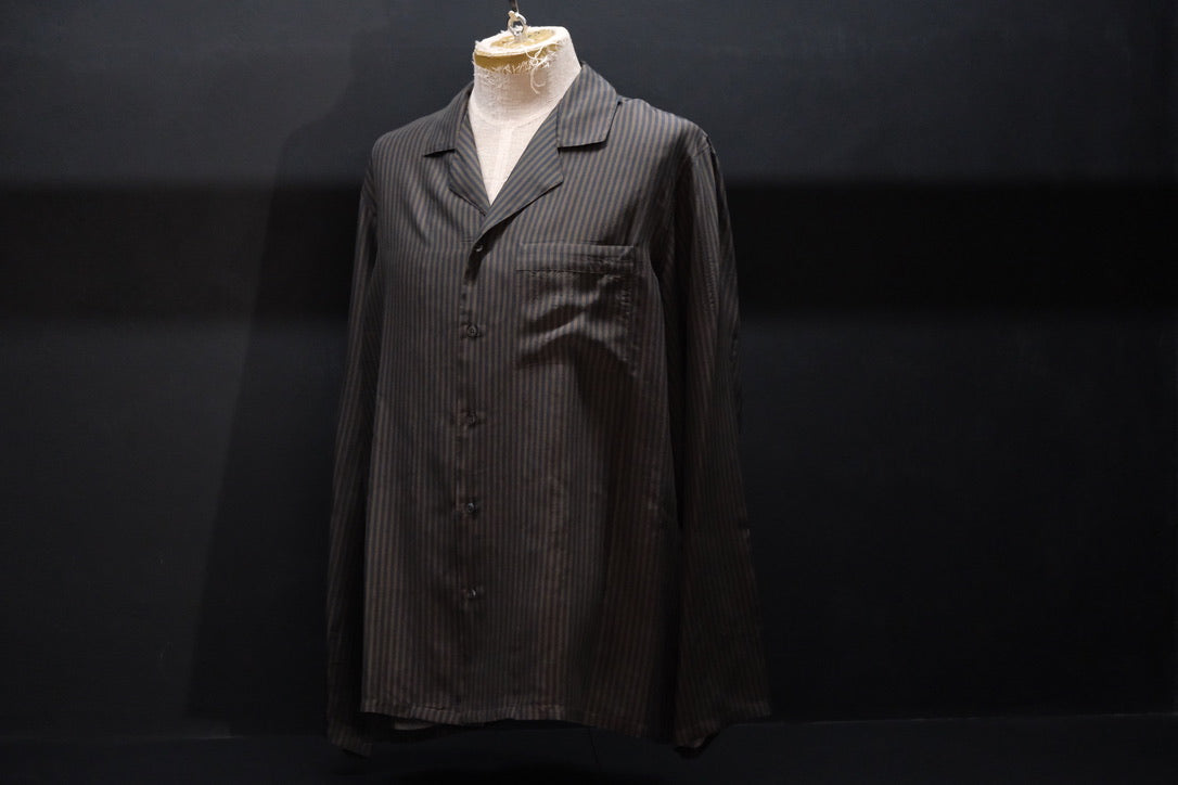 HEUGN/SHIRT151/Ellis Silk print London Stripe