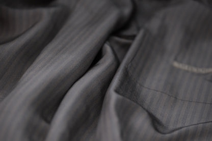 HEUGN/SHIRT151/Ellis Silk print London Stripe