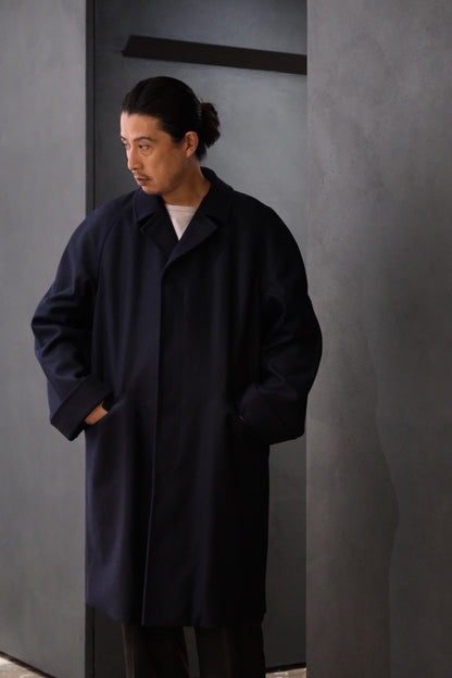 COHÉRENCE/Mod.CORB/MELTON JERSEY / D.BLUE