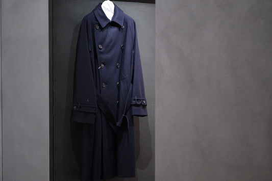COHÉRENCE/ALⅢ/MELTON JERSEY / D.BLUE