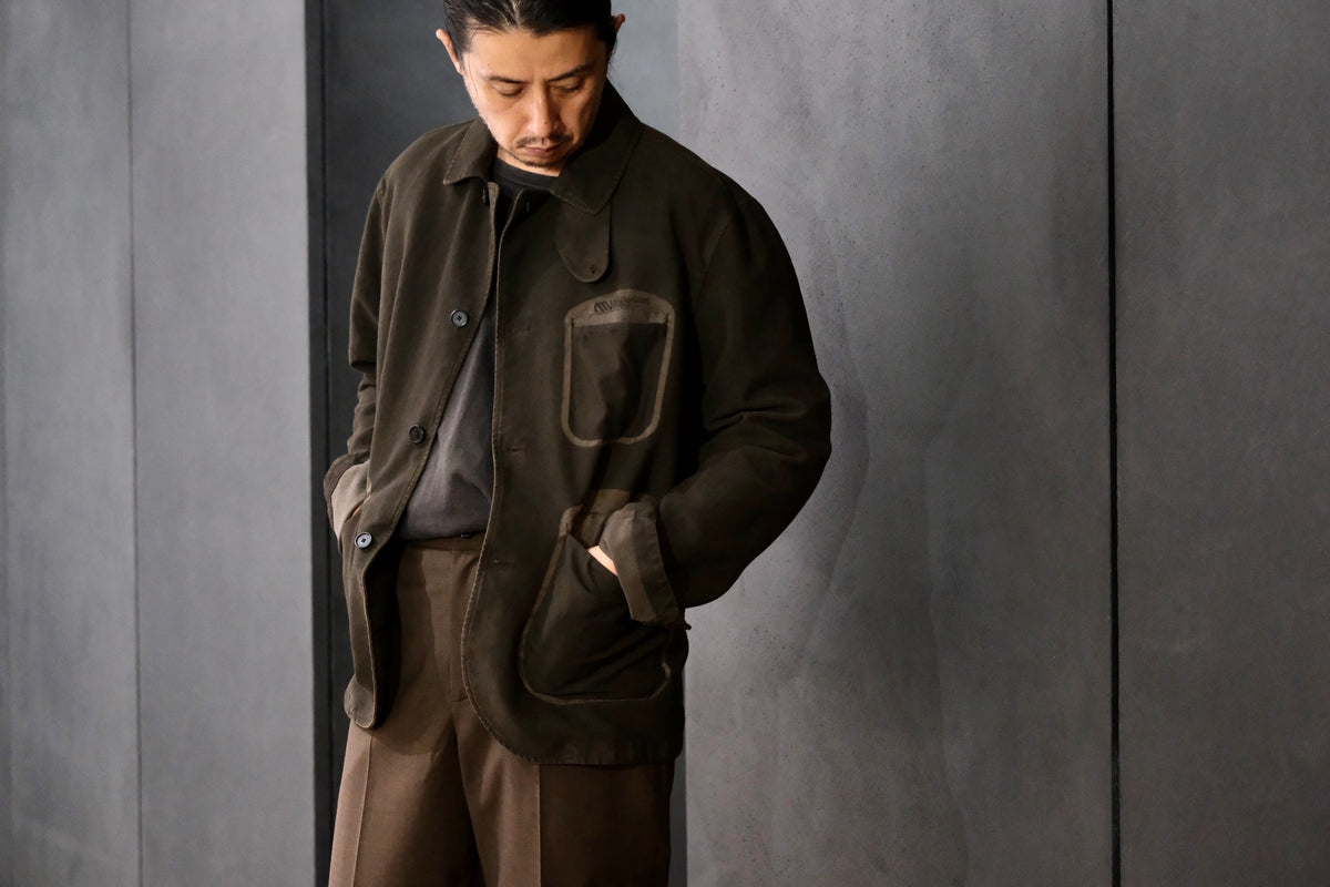 Massimo osti studio / BUTTON BLAZER / BL BL IN TRAMA 3D