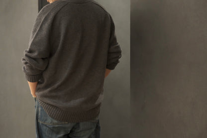HEUGN/KNITWEAR005/Clark Cashmere knit MIX