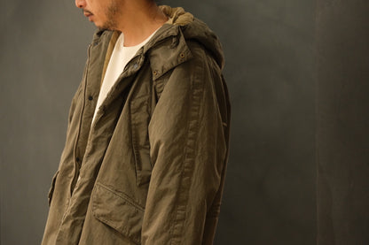 Massimo osti studio / CO/NY JACKET / OW MEDIUM JK IN GABARDINE / WALNUT