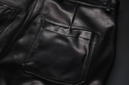 HEUGN/TROUSRE123/Cedric LEATHER　slacks