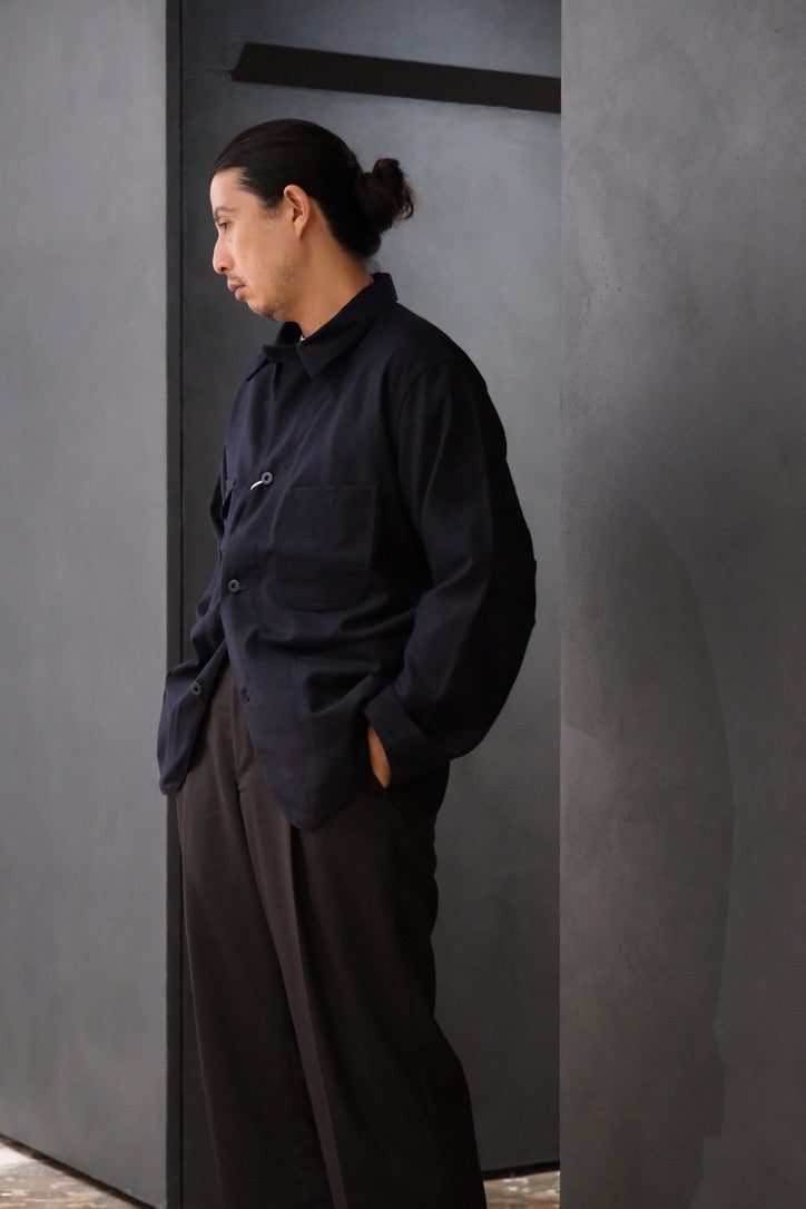 COHERENCE/JACKSON/ROVER WOOL TWILL/NAVY