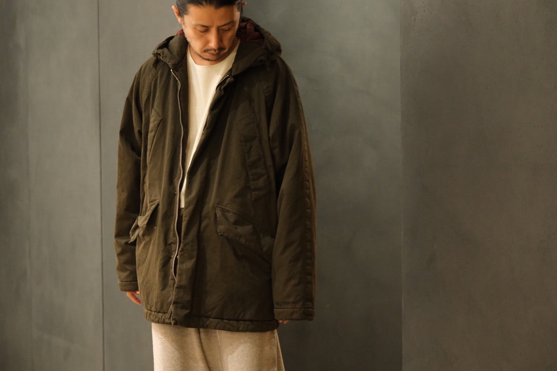 Massimo osti studio / CO/NY JACKET / OW MEDIUM JK IN GABARDINE / TURKISH COFFEE