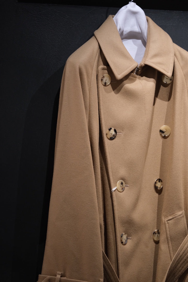 COHÉRENCE/ALⅢ/MELTON JERSEY / CAMEL