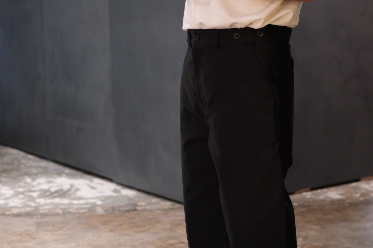 Senelier /PROT-LINE WIDE PANTS / SE-PA-09-0124 /  NAVY・BLACK