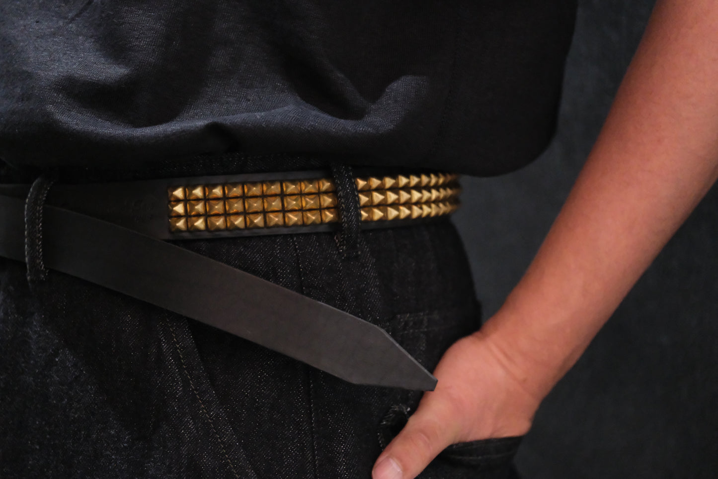 WASEW / GARRISON STUDS BELT “PHYSICIST AND SUN”