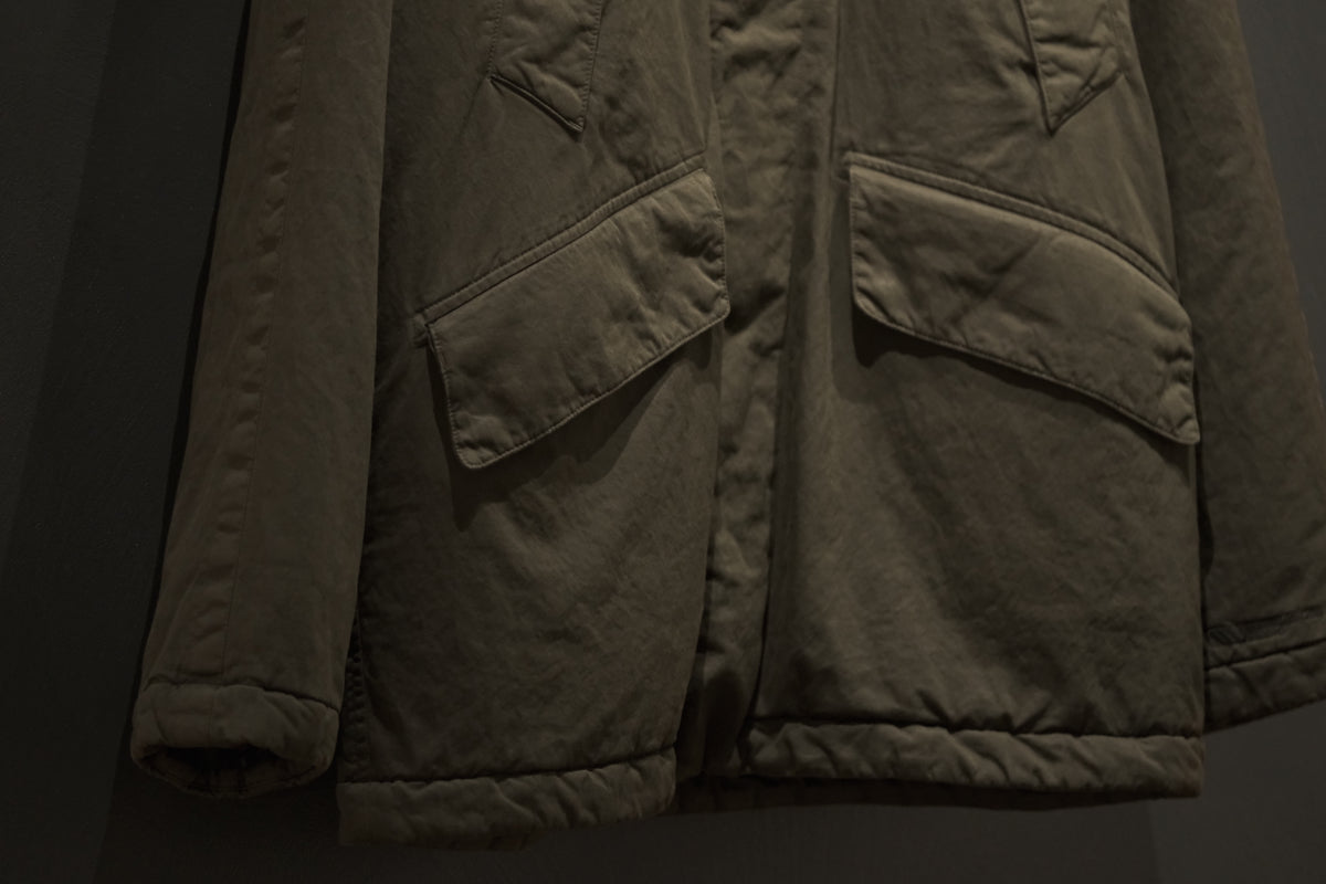 Massimo osti studio / CO/NY JACKET / OW MEDIUM JK IN GABARDINE / TURKISH COFFEE