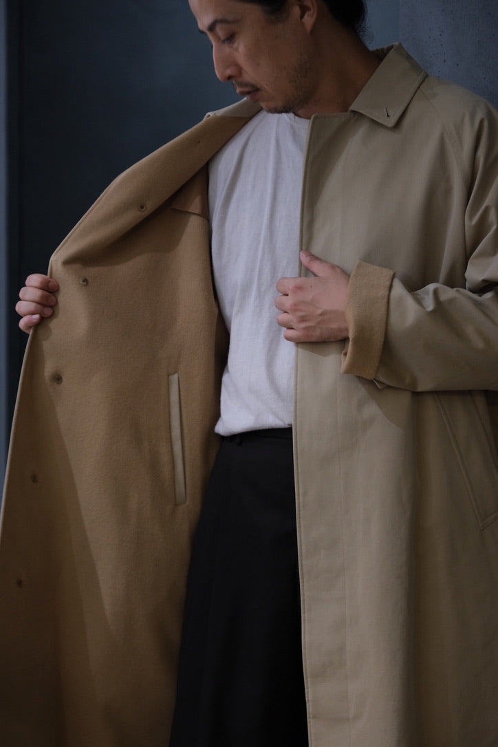 COHERENCE/RUIZ/COHÉRENCE Gabardine/BEIGE / cashmere lining