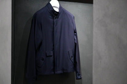 COHERENCE/GIANNI/Antique Wool Gabardine/D.NAVY