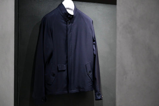 COHERENCE/GIANNI/Antique Wool Gabardine/D.NAVY