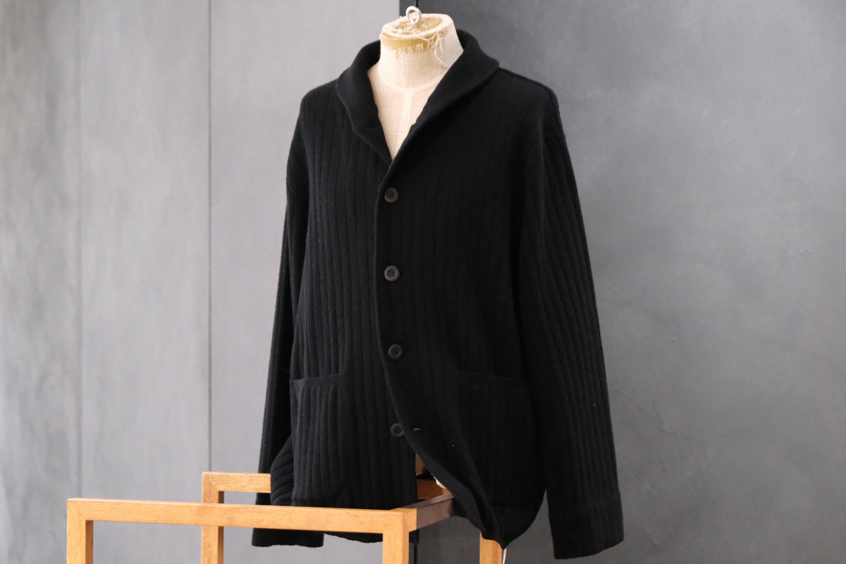 SLOPE SLOW/coverall JK/HT Shetland wool RIB
