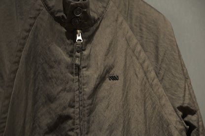 Massimo osti studio / TECH WO BOMBER / OW SHORT JACKET IN LANA TECNICA / TURKISH COFFEE