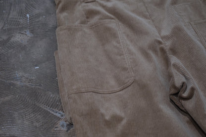 Senelier / Toolbox cropped corduroy pants / SE-PA-10-0123 /  BEIGE